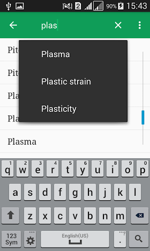 Physics Dictionary Offline Screenshot 1
