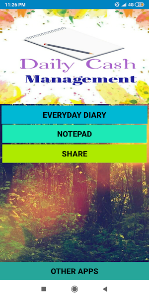 Daily Cash Management Screenshot 0