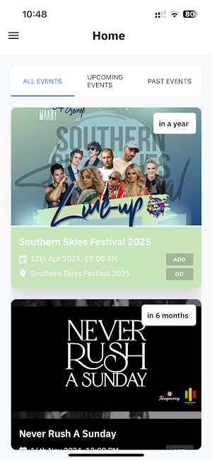 MY TICKETpro Screenshot 0