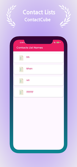 ContactCube Backup Contacts Screenshot 3