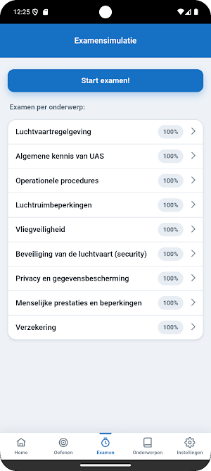 Drone Examen A1/A3 Vliegbewijs Screenshot 1