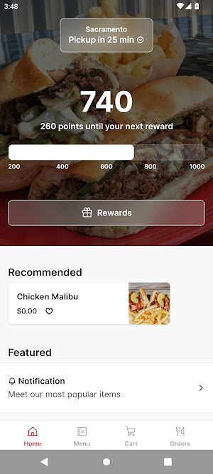 Bruchi's CheeseSteaks Screenshot 0
