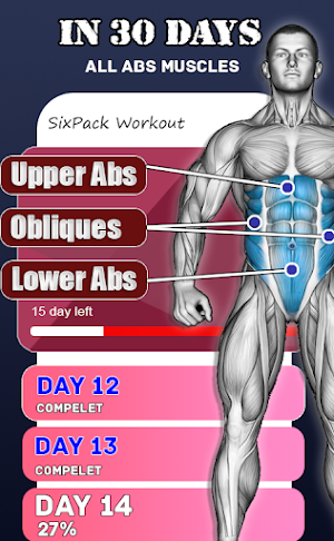 Six Pack in 30 Days Screenshot 3