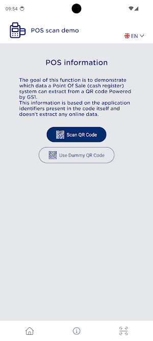 GS1 Digital Link Demo Screenshot 1