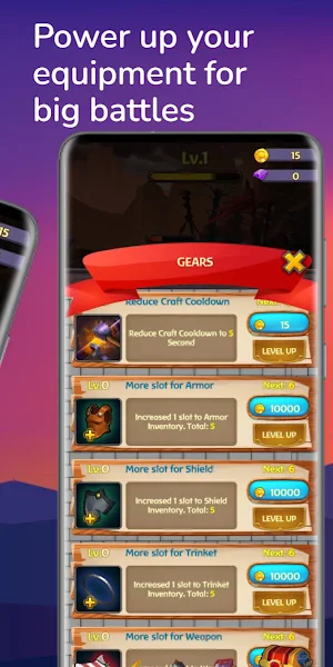 Endless Raid - Idle 2D MMORPG Screenshot 2