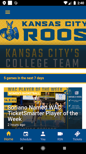 Kansas City Athletics Screenshot 0