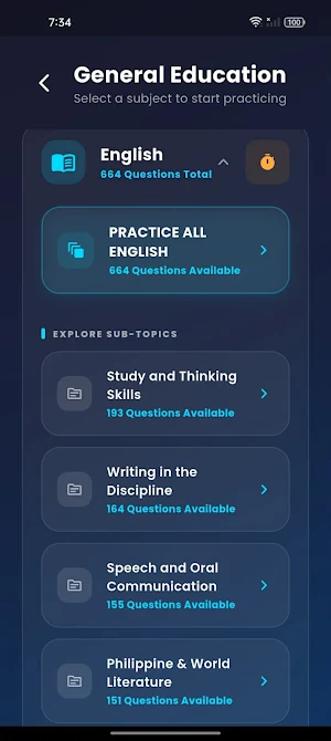 LET REVIEWER PRIMARY LVL Screenshot 2