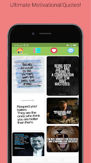 Daily Motivational Quotes in English for 2020 Screenshot 0