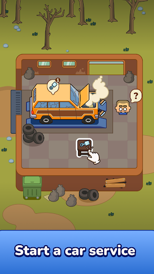 Idle Car Fix: Tycoon Game Screenshot 0