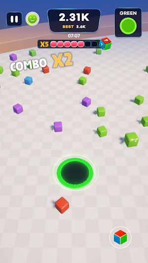 Color Drain Hole Screenshot 2
