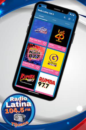 Radio Latina 104.5 Screenshot 1