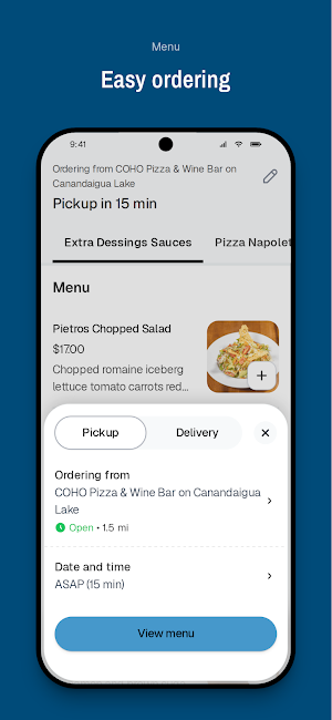 COHO Pizza & Wine Bar Screenshot 2