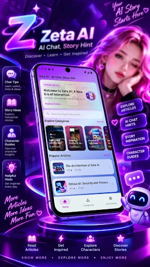 Zeta AI: AI Chat, Story Hint Screenshot 0