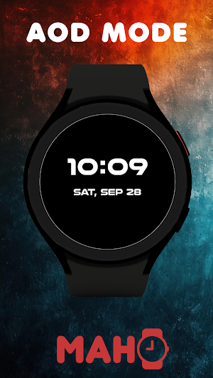 MAHO014 Wear OS Watch Face Screenshot 3