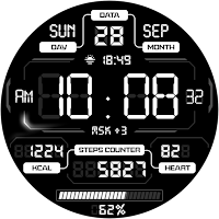 DIGI PLANATON CTS55 Watch face