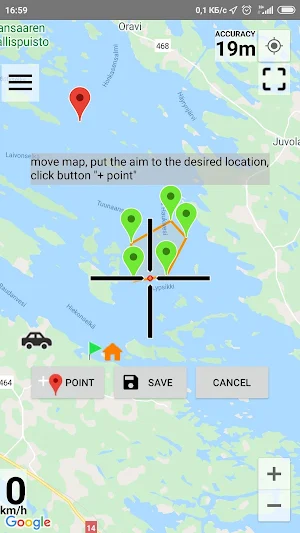 Forest Navigator GPS Screenshot 1