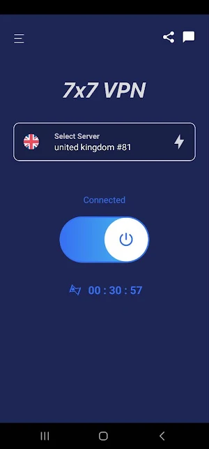 7X7 VPN Screenshot 2