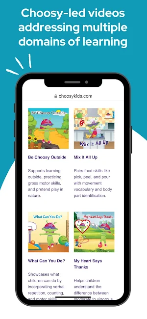 Choosy Kids Screenshot 2