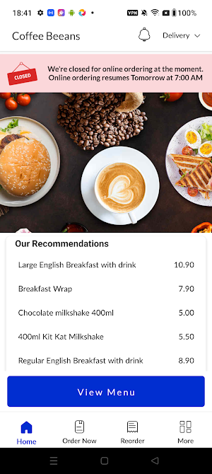 Coffee Beeans Screenshot 1