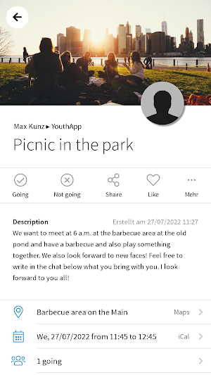 YouthApp Screenshot 2