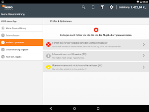 WISO steuer:App 2015 Screenshot 3