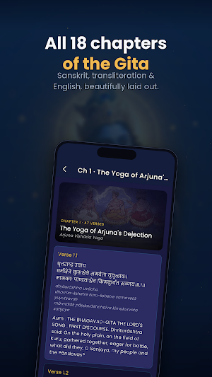 Hey Krishna: Bhagavad Gita AI Screenshot 3