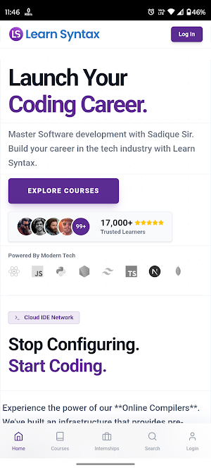 Learn Syntax Screenshot 0