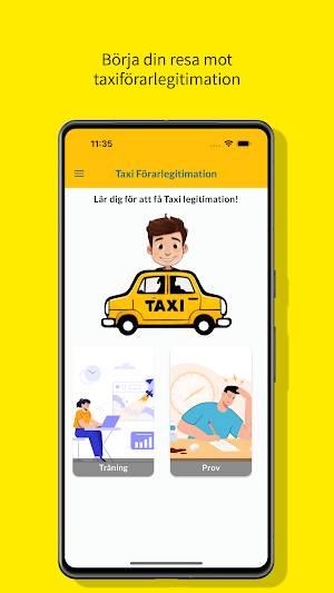 Taxi körkort Screenshot 0