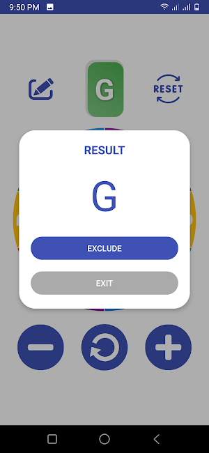 Spin Letter Screenshot 1