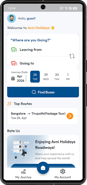 Avni Holidays Screenshot 1