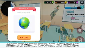 Anime School City Life Sim 3D Screenshot 3