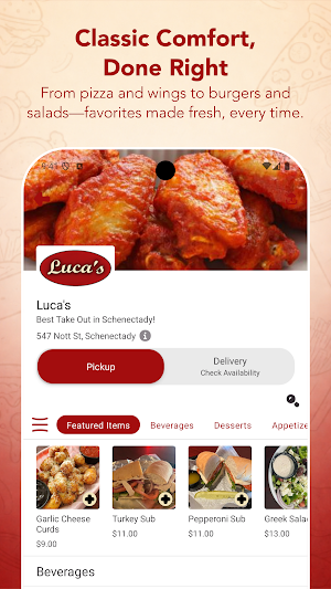 Luca's Eatery Screenshot 1