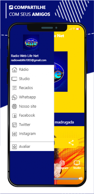 Radio Web Life.Net Screenshot 2
