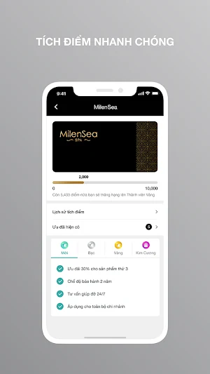 MILENSEA SPA Screenshot 2