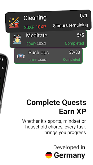 LiveLevel - Level Up your Life Screenshot 1