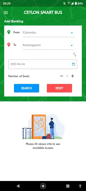 Ceylon SMART Bus Screenshot 1