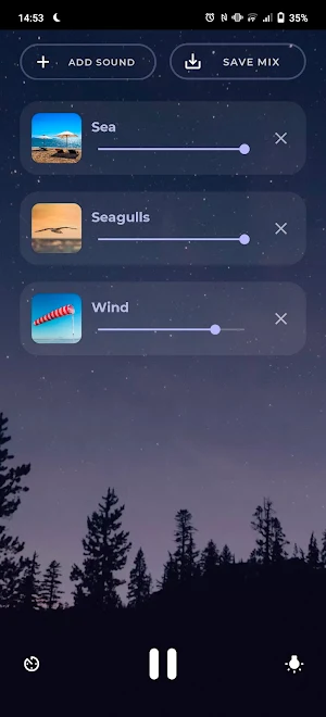 Calm Noise: Sleep Relax Sounds Screenshot 3