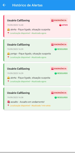 Callsaving Screenshot 2