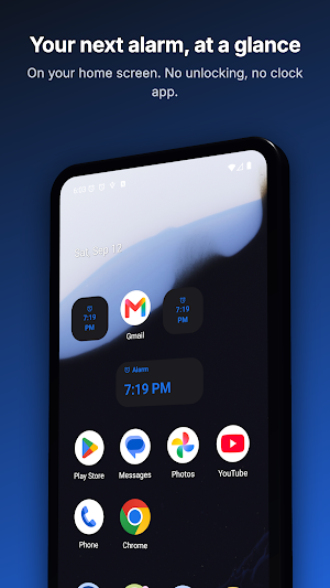 Upcoming Alarm: Next Alarm Screenshot 0