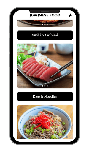 Japanese Food Screenshot 0