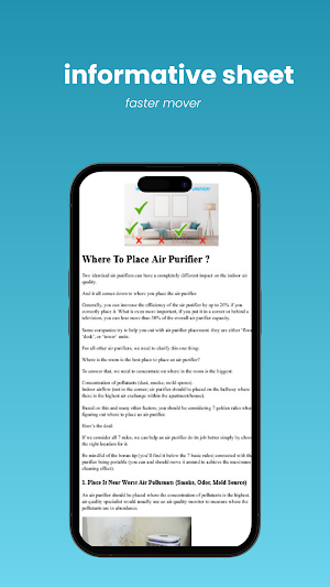 Portable air purifiers guide Screenshot 3