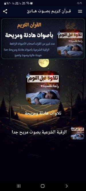 قران كريم بصوت هادئ بدون نت Screenshot 0