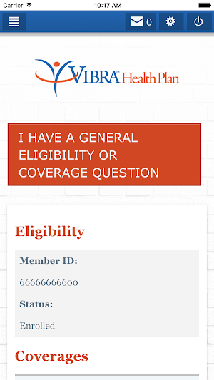 Vibra Health Plan Mobile Screenshot 3