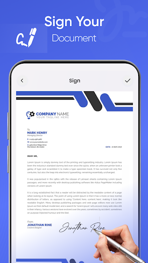 Signature Doc Electronic Sign Screenshot 2
