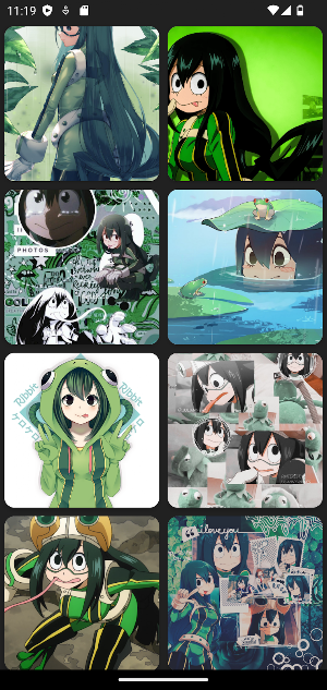 Hero Tsuyu Asui Wallpaper Screenshot 3