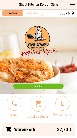 Ghost Kitchen Korean Style Screenshot 0