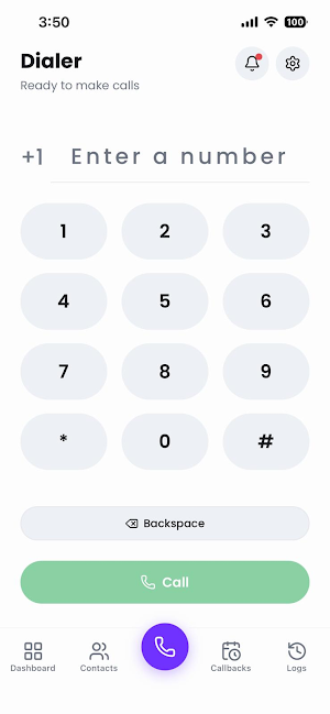 DialLead Screenshot 2