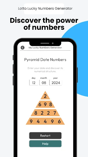Lotto Lucky Numbers Generator Screenshot 1