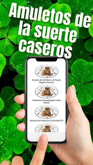 Amuletos de la suerte caseros Screenshot 2
