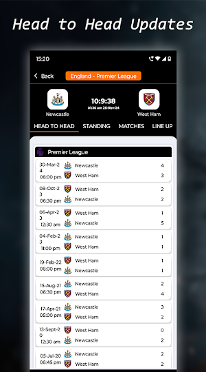 Live Football TV HD Streaming Screenshot 2